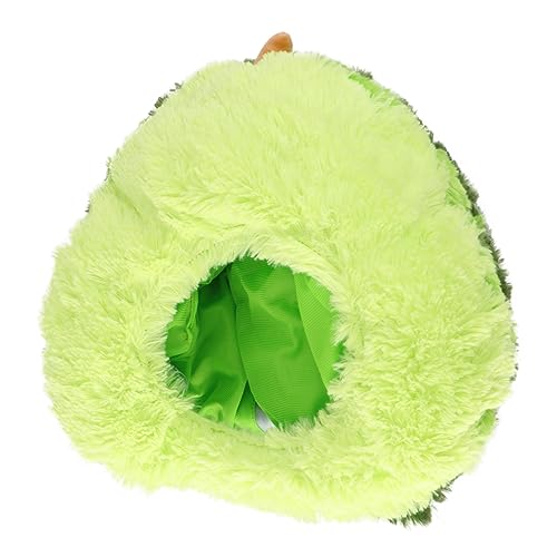 CHICAMPERA 1 Stück Avocado-kopfbedeckung Party Fruchtkostüm Für Erwachsene Kind Obst Lustiger Fruchthut Zeigen Lustige Avocado Halloween Geburtstag Welche Männer Plüsch Und Pp Baumwolle Green von CHICAMPERA