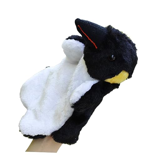 CHICAMPERA 1 Stück Cartoon-Tier-handpuppen Tierische Handpuppen Cartoon-handpuppen Black von CHICAMPERA
