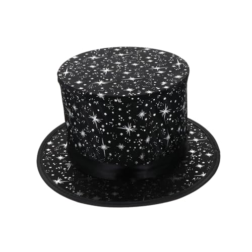 CHICAMPERA 1 Stück Hut Zaubererhut Kostüm Zauberer Performance Kappe Halloween Kostüm Kappe Zauberer Rollenspielhüte Für Bezaubernde Zauberkappen Schwarzer Merzerisierter Einfacher Stoff CHICAMPERA 1 Stück Hut Zaubererhut Kostüm Zauberer Performance Kappe Halloween Kostüm Kappe Zauberer Rollenspielhüte Für Bezaubernde Zauberkappen Schwarzer Merzerisierter Einfacher Stoff von CHICAMPERA