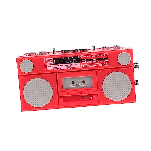 CHICAMPERA 1 Stück Mini Simulation Retro Recorder Puppenhaus Miniatur Möbel Recorder Für Retro Tonbandgerät Audio Recorder Modell Miniatur Band Miniatur Modell Möbel Abs CHICAMPERA 1 Stück Mini Simulation Retro Recorder Puppenhaus Miniatur Möbel Recorder Für Retro Tonbandgerät Audio Recorder Modell Miniatur Band Miniatur Modell Möbel Abs von CHICAMPERA