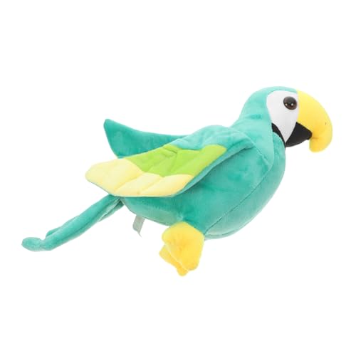 CHICAMPERA 1 Stück Niedliches Papagei Plüschtier Lebensechtes Vogelspielzeug für Deko Accessoire für Partys und Schlafzimmer Sicher und für Mädchen von CHICAMPERA