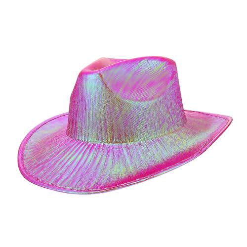 CHICAMPERA 1 Stück Western Style Glitter Cowgirl Hut für Modisches Party Accessoire für Kostüme und Geburtstagsfeiern Atmungsaktiv und Bequem für Themenveranstaltungen CHICAMPERA 1 Stück Western Style Glitter Cowgirl Hut für Modisches Party Accessoire für Kostüme und Geburtstagsfeiern Atmungsaktiv und Bequem für Themenveranstaltungen von CHICAMPERA