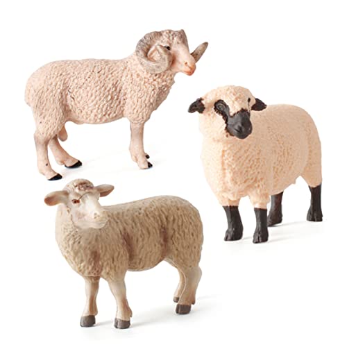 CHICAMPERA 1 Stück kreative Schafverzierung tierfiguren für Tierfigur für Schaf-Ornament Schafverzierung für Schaf-Modell CHICAMPERA 1 Stück kreative Schafverzierung tierfiguren für Tierfigur für Schaf-Ornament Schafverzierung für Schaf-Modell von CHICAMPERA