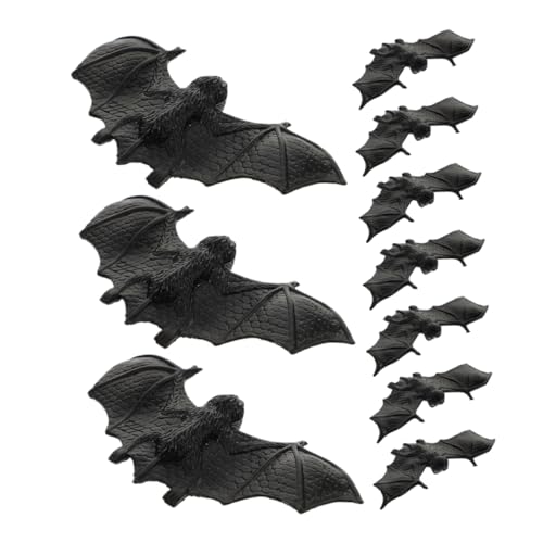 CHICAMPERA 10 Stück Halloween Dekorationen Fledermaus Aufkleber Für Halloween Mini Spinne Simulierte Fledermaus Anhänger Halloween Fledermaus Aufkleber Fledermaus Knöpfe Halloween CHICAMPERA 10 Stück Halloween Dekorationen Fledermaus Aufkleber Für Halloween Mini Spinne Simulierte Fledermaus Anhänger Halloween Fledermaus Aufkleber Fledermaus Knöpfe Halloween von CHICAMPERA