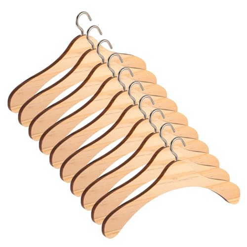 CHICAMPERA 10 Stück Kleiderbügel Aus Holz Puppenkleiderbügel Kinderkleiderbügel Mini Kleiderbügel Zum Basteln Puppenkörper Babypuppenkleidung Puppenhaken Puppenhaus Puppenbett CHICAMPERA 10 Stück Kleiderbügel Aus Holz Puppenkleiderbügel Kinderkleiderbügel Mini Kleiderbügel Zum Basteln Puppenkörper Babypuppenkleidung Puppenhaken Puppenhaus Puppenbett von CHICAMPERA