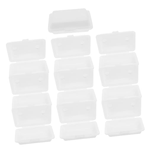 CHICAMPERA 10 Stück Mini -Lunchbox -Modell klein Puppenhaus mach es mini realistisch Mini-Vers Machen es zu Mini-Essen Miniatur-Zubehör Küchenzubehör für Puppenstuben Mini- Plastik Weiß CHICAMPERA 10 Stück Mini -Lunchbox -Modell klein Puppenhaus mach es mini realistisch Mini-Vers Machen es zu Mini-Essen Miniatur-Zubehör Küchenzubehör für Puppenstuben Mini- Plastik Weiß von CHICAMPERA