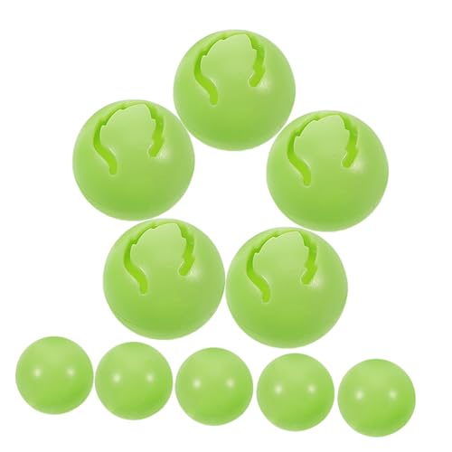CHICAMPERA 10 Stück Puppen-geräuschmacher, Jingle Bells Spielzeug, Manipulative Rasseln, Ersatz-rasseleinsätze, Katzenspielzeug, Rasselbälle, Zubehör CHICAMPERA 10 Stück Puppen-geräuschmacher, Jingle Bells Spielzeug, Manipulative Rasseln, Ersatz-rasseleinsätze, Katzenspielzeug, Rasselbälle, Zubehör von CHICAMPERA