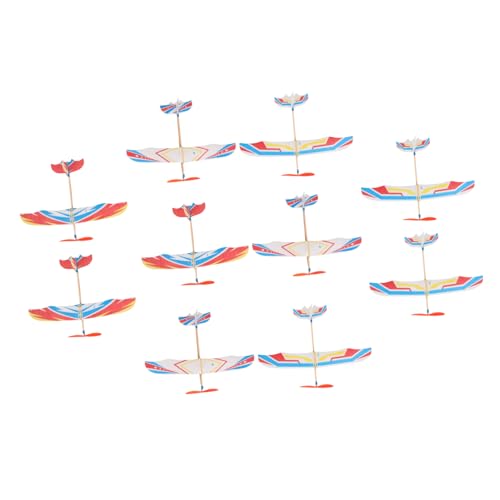 CHICAMPERA 10 Stück Teiliges Flugzeug Spielzeugset Gleitflugzeuge für Fördert Kreativität und Hand Augen Koordination Lernspielzeug für Unterwegs Verschiedene Designs Zufälliger Stil CHICAMPERA 10 Stück Teiliges Flugzeug Spielzeugset Gleitflugzeuge für Fördert Kreativität und Hand Augen Koordination Lernspielzeug für Unterwegs Verschiedene Designs Zufälliger Stil von CHICAMPERA