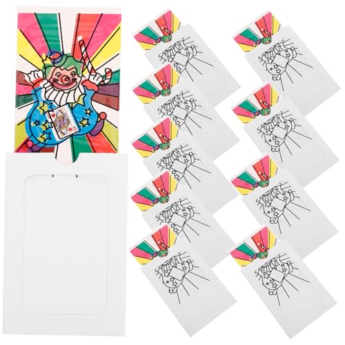 CHICAMPERA 10 Stück Zauberkarte Farbwechselnde Spielkarten Halloween Bausatz Party Geisterspinne Aquarell-malbuch Machen Sie Ihr Eigenes Puzzle Marmorierungs-lackset Marmorierungsset Plastik CHICAMPERA 10 Stück Zauberkarte Farbwechselnde Spielkarten Halloween Bausatz Party Geisterspinne Aquarell-malbuch Machen Sie Ihr Eigenes Puzzle Marmorierungs-lackset Marmorierungsset Plastik von CHICAMPERA