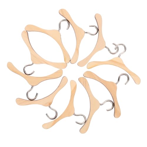 CHICAMPERA 10 Stück hölzerner Aufhänger Puppen kleiderbügel puppenkleiderbügel Puppenwagen Babypuppen für bjd Puppen aufhänger Puppen-Accessoire-Aufhänger Bambus Light Brown CHICAMPERA 10 Stück hölzerner Aufhänger Puppen kleiderbügel puppenkleiderbügel Puppenwagen Babypuppen für bjd Puppen aufhänger Puppen-Accessoire-Aufhänger Bambus Light Brown von CHICAMPERA