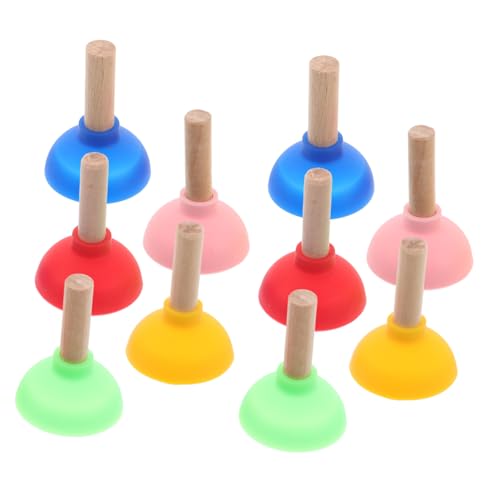 CHICAMPERA 10 Stücke Tiny Plunger Sucker Spielzeug Zauberer Tricks Plunger Sucker Werkzeug Mini Toilette Kolben Halter Nette Lustige Streich Spielzeug CHICAMPERA 10 Stücke Tiny Plunger Sucker Spielzeug Zauberer Tricks Plunger Sucker Werkzeug Mini Toilette Kolben Halter Nette Lustige Streich Spielzeug von CHICAMPERA