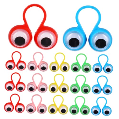 CHICAMPERA 100 Stück Big Eye Ring Toy Augen Fingerspielzeug Kleinkindspielzeug Handfingerpuppen Augapfelringe aus Kunststoff Fingerspielzeug Fingerring Plastik Bunt CHICAMPERA 100 Stück Big Eye Ring Toy Augen Fingerspielzeug Kleinkindspielzeug Handfingerpuppen Augapfelringe aus Kunststoff Fingerspielzeug Fingerring Plastik Bunt von CHICAMPERA
