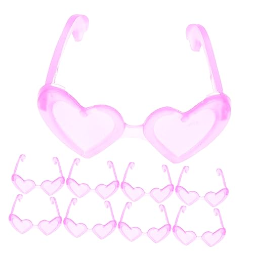 CHICAMPERA 100 Stück Miniatur Puppenbrille Teiliges Herzform Kreative Accessoires für Puppen für Mädchen Fantasie und Kreativität CHICAMPERA 100 Stück Miniatur Puppenbrille Teiliges Herzform Kreative Accessoires für Puppen für Mädchen Fantasie und Kreativität von CHICAMPERA