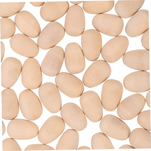 CHICAMPERA 100 Stück Osterdekoration Holz Eier DIY Bastelset Glatte und Bemalbare Holz Eier für Kreative Ostern für CHICAMPERA 100 Stück Osterdekoration Holz Eier DIY Bastelset Glatte und Bemalbare Holz Eier für Kreative Ostern für von CHICAMPERA