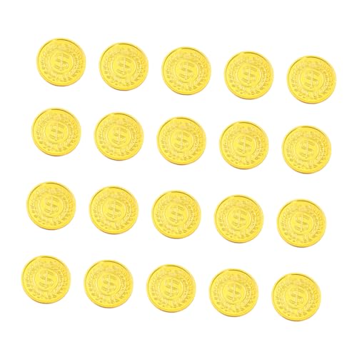 CHICAMPERA 100 Stück Piraten-Goldmünzen- Schatz Währung Toys spielsachen Geldspielzeug spielzeuge spielwaren draußen mit Goldmünzen Golden CHICAMPERA 100 Stück Piraten-Goldmünzen- Schatz Währung Toys spielsachen Geldspielzeug spielzeuge spielwaren draußen mit Goldmünzen Golden von CHICAMPERA