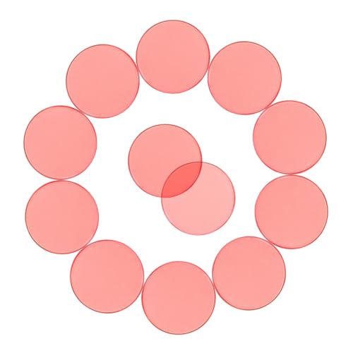CHICAMPERA 100 Stück Transparente Bingo Chips Bunte Zählmarken für Frühkindliche Bildung Zählen und Sortieren für Spielabende Partys und Fundraising Events CHICAMPERA 100 Stück Transparente Bingo Chips Bunte Zählmarken für Frühkindliche Bildung Zählen und Sortieren für Spielabende Partys und Fundraising Events von CHICAMPERA