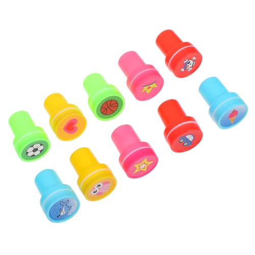 CHICAMPERA 10Er Set Kinderstempel Stempel für Briefmarken für den Unterricht Briefmarken Mini-Stempel Briefmarken für Kleinkinder Briefmarken Kleinkind Stempel PVC CHICAMPERA 10Er Set Kinderstempel Stempel für Briefmarken für den Unterricht Briefmarken Mini-Stempel Briefmarken für Kleinkinder Briefmarken Kleinkind Stempel PVC von CHICAMPERA
