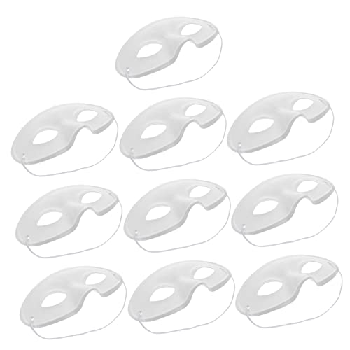 CHICAMPERA 10Stücke DIY Leere Papiermasken Unbemalte Masken zum Dekorieren für Karneval Halloween und Partys Kreative Bastelideen Kreativität und Handwerklichen CHICAMPERA 10Stücke DIY Leere Papiermasken Unbemalte Masken zum Dekorieren für Karneval Halloween und Partys Kreative Bastelideen Kreativität und Handwerklichen von CHICAMPERA