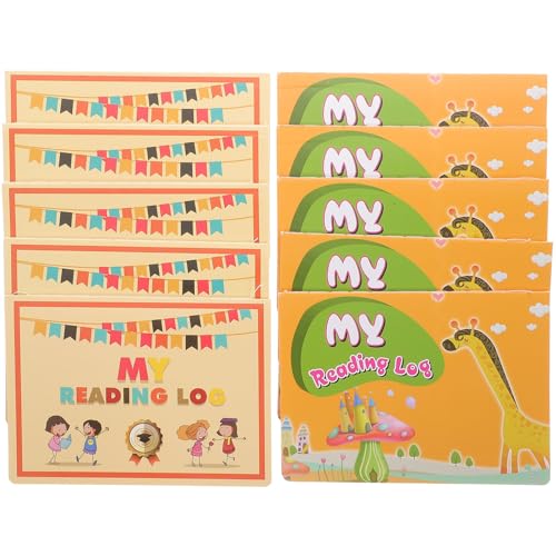 CHICAMPERA 10Stücke Lesebankbuch Kreative Lesekarten für Belohnungen und Auszeichnungen für Schule Prüfungen und Aktivitäten mit Buntem Cartoon Design und Klarer Druckqualität CHICAMPERA 10Stücke Lesebankbuch Kreative Lesekarten für Belohnungen und Auszeichnungen für Schule Prüfungen und Aktivitäten mit Buntem Cartoon Design und Klarer Druckqualität von CHICAMPERA