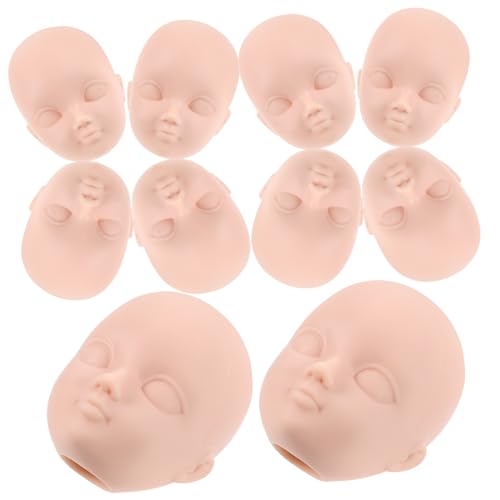 CHICAMPERA 10Stücke Puppenköpfe für Make Up und Styling Bastelzubehör für Kreative für Puppenspiele und DIY Projekte für Geburtstage und Besondere Anlässe CHICAMPERA 10Stücke Puppenköpfe für Make Up und Styling Bastelzubehör für Kreative für Puppenspiele und DIY Projekte für Geburtstage und Besondere Anlässe von CHICAMPERA