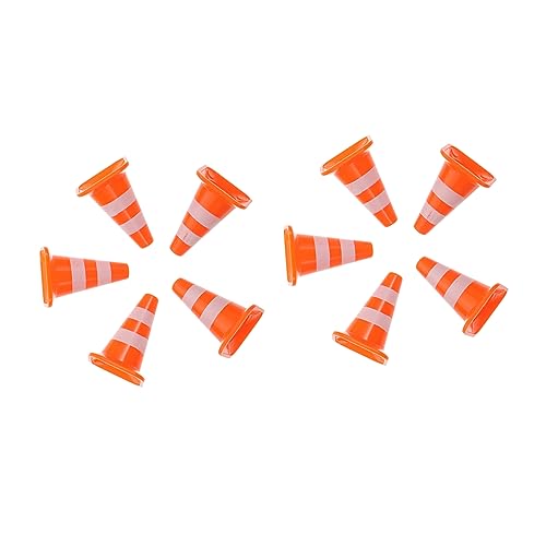 CHICAMPERA 10Stücke Roadblocks für Teiliges Verkehrszeichen und Straßenkegel Pädagogisches Zubehör zur des Sicherheitsbewusstseins für Sandspiel und Simulation CHICAMPERA 10Stücke Roadblocks für Teiliges Verkehrszeichen und Straßenkegel Pädagogisches Zubehör zur des Sicherheitsbewusstseins für Sandspiel und Simulation von CHICAMPERA