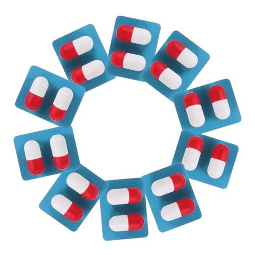 CHICAMPERA 10Stücke Teiliges Arztspielzeug Set Medizinische Kapseln für Rollenspiele Holzspielzeug Fantasie und Kreativität für Jahren Sicher und Langlebig CHICAMPERA 10Stücke Teiliges Arztspielzeug Set Medizinische Kapseln für Rollenspiele Holzspielzeug Fantasie und Kreativität für Jahren Sicher und Langlebig von CHICAMPERA