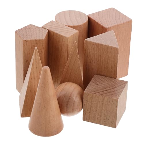 CHICAMPERA 10pcs Holz Geometrische Feststoffe Für Geometrische Blöcke Im Klassenzimmer Holz Geometrische Feststoffe Mini Holzblöcke Holzgeometrische Formen Kleiner Holzblock CHICAMPERA 10pcs Holz Geometrische Feststoffe Für Geometrische Blöcke Im Klassenzimmer Holz Geometrische Feststoffe Mini Holzblöcke Holzgeometrische Formen Kleiner Holzblock von CHICAMPERA
