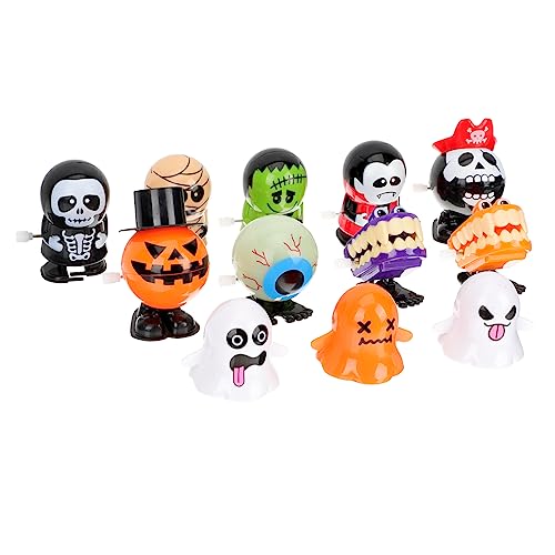 CHICAMPERA 12 Stück Aufzieh Halloween Gadget Halloween Costume Halloween- Gehendes, aufziehbares Federspielzeug Uhrwerk für Halloween-Kinderspielzeug CHICAMPERA 12 Stück Aufzieh Halloween Gadget Halloween Costume Halloween- Gehendes, aufziehbares Federspielzeug Uhrwerk für Halloween-Kinderspielzeug von CHICAMPERA