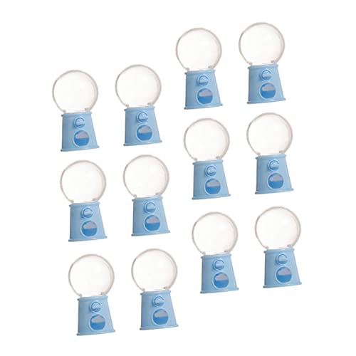 CHICAMPERA 12 Stück Candy-Catcher-Maschine Matschige Zappelspielzeuge Mini-kaugummimaschine Aus Verkaufsautomaten Süßigkeiten Kaugummispender Mini Zappeln Mini-klaue Pop-röhren Blue von CHICAMPERA