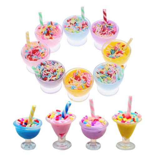 CHICAMPERA 12 Stück Eismodell Miniatur-Dessertmodell Mini- -Dessert-Modell Lebensmittel Mini -Lebensmittelspielzeug -Bastelarbeiten für Harz CHICAMPERA 12 Stück Eismodell Miniatur-Dessertmodell Mini- -Dessert-Modell Lebensmittel Mini -Lebensmittelspielzeug -Bastelarbeiten für Harz von CHICAMPERA