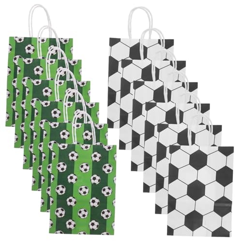 CHICAMPERA 12 Stück Fußball Party Geschenktüten Fußball Partytüten Lollies Goodie Fans Fußball Party Einkaufstaschen Boxen Taschen Fußball Beuteartikel Fußball Geburtstagsdekoration CHICAMPERA 12 Stück Fußball Party Geschenktüten Fußball Partytüten Lollies Goodie Fans Fußball Party Einkaufstaschen Boxen Taschen Fußball Beuteartikel Fußball Geburtstagsdekoration von CHICAMPERA