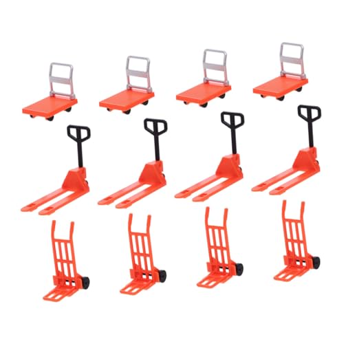 CHICAMPERA 12 Stück Kleine Verkehrsmodelle Für Den BAU, Miniatur-verkehrsspielzeug, Puppenhaus, Gabelstapler-Modell, Spielzeug, Kleine Schubkarre, Kleines Technisches Fahrzeug Für CHICAMPERA 12 Stück Kleine Verkehrsmodelle Für Den BAU, Miniatur-verkehrsspielzeug, Puppenhaus, Gabelstapler-Modell, Spielzeug, Kleine Schubkarre, Kleines Technisches Fahrzeug Für von CHICAMPERA