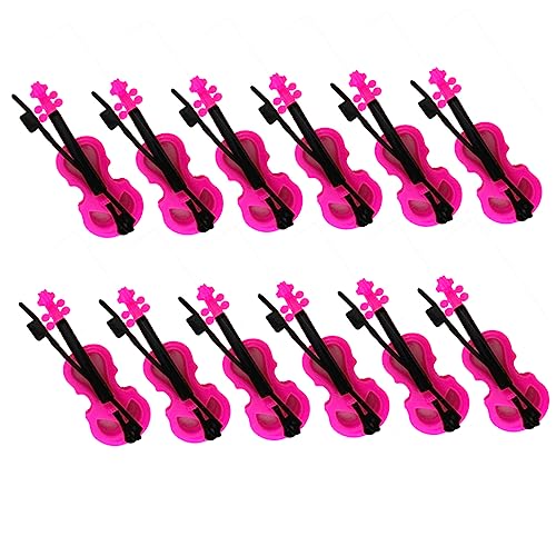 CHICAMPERA 12 Stück Mini -geigenspielzeug Violine Requisite Simulationsgeigenspielzeug Mini-puppenhausgeige Miniaturinstrument Musikspielzeug Für Musikinstrumente Mini-hausgeige Plastik Rosig CHICAMPERA 12 Stück Mini -geigenspielzeug Violine Requisite Simulationsgeigenspielzeug Mini-puppenhausgeige Miniaturinstrument Musikspielzeug Für Musikinstrumente Mini-hausgeige Plastik Rosig von CHICAMPERA