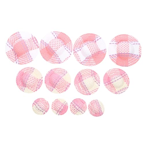 CHICAMPERA 12 Stück Miniaturhüte für Puppen Teiliges Farbige Streifenmütze Puppenzubehör für Kreative DIY Kostüme und Dekoration CHICAMPERA 12 Stück Miniaturhüte für Puppen Teiliges Farbige Streifenmütze Puppenzubehör für Kreative DIY Kostüme und Dekoration von CHICAMPERA