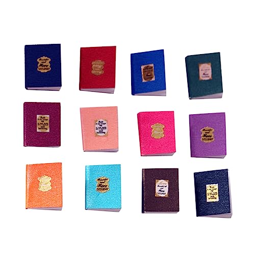 CHICAMPERA 12 Stück Puppenhausbuchzubehör Ornament Dekoration Mini House Accessory Puppenhaus-miniaturbücher Kleine Puppenstubenbücher Miniatur-zubehör Alte Bücher Papier CHICAMPERA 12 Stück Puppenhausbuchzubehör Ornament Dekoration Mini House Accessory Puppenhaus-miniaturbücher Kleine Puppenstubenbücher Miniatur-zubehör Alte Bücher Papier von CHICAMPERA