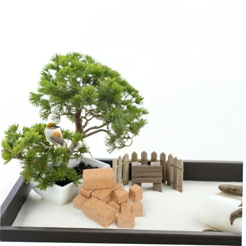 CHICAMPERA 12 Stück Teiliges Mini strohballen Handgefertigte Miniatur Heuballen Vielseitige Dekoration für Puppenhaus und Herbst dioramen Leicht Kompakt Realistische Mini Strohballen für von CHICAMPERA