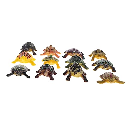 CHICAMPERA 12 Stück Tiermodell Simulationsschildkrötenspielzeug Schildkröten-simulationsmodell Meeresspielzeug Kognitives Schildkrötenspielzeug Für Schildkröte Spielzeugmodell Plastik CHICAMPERA 12 Stück Tiermodell Simulationsschildkrötenspielzeug Schildkröten-simulationsmodell Meeresspielzeug Kognitives Schildkrötenspielzeug Für Schildkröte Spielzeugmodell Plastik von CHICAMPERA