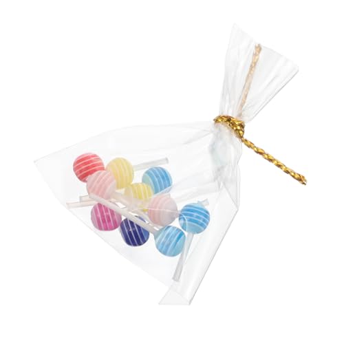 CHICAMPERA 12-Teiliges Set Puppenhaus Lebensmittelspielzeug Puppennahrungszubehör Süßigkeitsfoto -Requisite Miniaturlebensmittel realistisch Mini-Küchenmodellspielzeug Plastik von CHICAMPERA