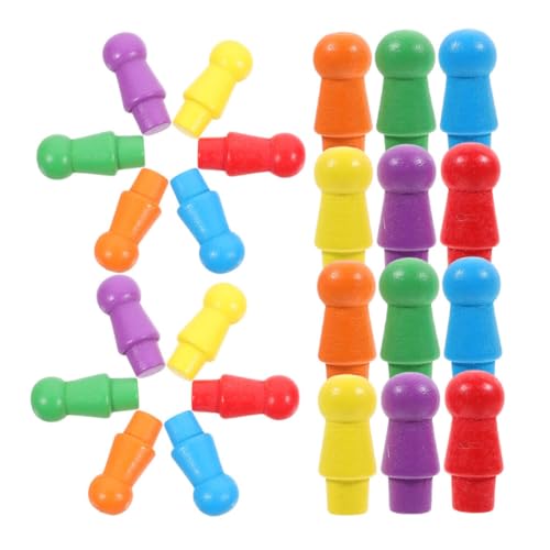 CHICAMPERA 120 Stücke Bunte Dame Schachbrettspiel Holz CHICAMPERA 120 Stücke Bunte Dame Schachbrettspiel Holz von CHICAMPERA