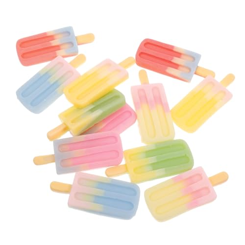 CHICAMPERA 12Stücke Eisbonbons Realistische Gefälschte Eisbonbon Dekorationen für DIY Handwerk und Puppenhauszubehör Lebendige Farben und Detailreiche Gestaltung CHICAMPERA 12Stücke Eisbonbons Realistische Gefälschte Eisbonbon Dekorationen für DIY Handwerk und Puppenhauszubehör Lebendige Farben und Detailreiche Gestaltung von CHICAMPERA
