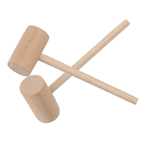 CHICAMPERA 12Stücke Mini Holzhammer für Lernspielzeug Basteln Fördert Hand Koordination Fingerfertigkeit Hochwertiges Sicheres Holz CHICAMPERA 12Stücke Mini Holzhammer für Lernspielzeug Basteln Fördert Hand Koordination Fingerfertigkeit Hochwertiges Sicheres Holz von CHICAMPERA