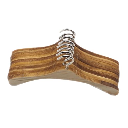 CHICAMPERA 12Stücke Mini Puppenkleiderbügel aus Holz Robuste Puppenkleiderständer für Puppen für Aufbewahrung von Puppenkleidung Organisation des Spielzimmers CHICAMPERA 12Stücke Mini Puppenkleiderbügel aus Holz Robuste Puppenkleiderständer für Puppen für Aufbewahrung von Puppenkleidung Organisation des Spielzimmers von CHICAMPERA