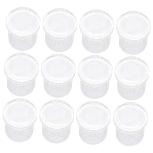CHICAMPERA 12stücke Tragbare Insektenbehälter Mit Lupe Multifunktionale Beobachtungsboxen Mit Belüftung Für Insekten Und Kleine Kreaturen Für Naturbeobachtungen Und Bildung von CHICAMPERA