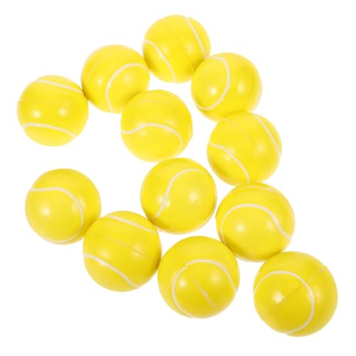 CHICAMPERA 12Stücke Tennis Stressbälle PU Dehnbares Quetschspielzeug für Entspannung und Spaß Stressabbau für Party CHICAMPERA 12Stücke Tennis Stressbälle PU Dehnbares Quetschspielzeug für Entspannung und Spaß Stressabbau für Party von CHICAMPERA