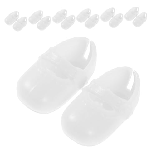 CHICAMPERA 135 Mini Doll Shoes für Puppen Bunte rutschfeste Stiefel aus Kunststoff Outfit Zubehör für Puppenhaus und Kreatives von CHICAMPERA