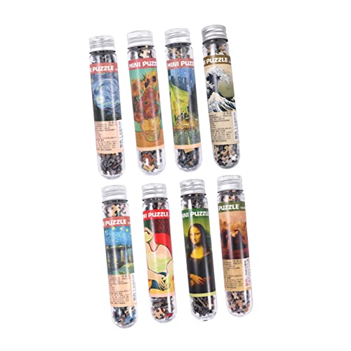 CHICAMPERA 150-Teiliges Set Puzzle- Erwachsene für Erwachsene Beleuchtung für papiersterne Kunstpuzzle Smartphone lustige Rätsel für Erwachsene Puzzles von CHICAMPERA