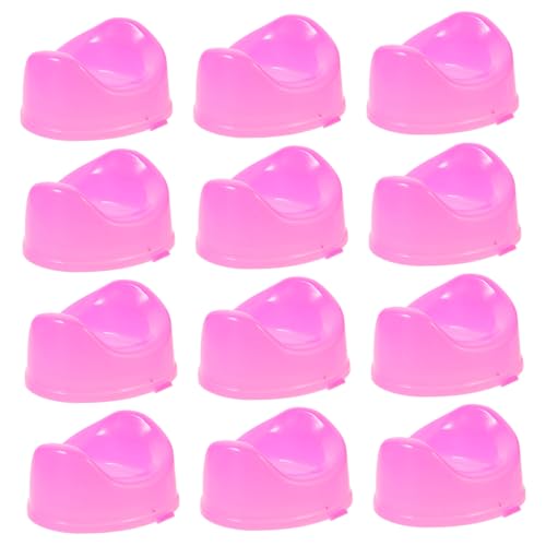 CHICAMPERA 16stücke Teiliges Puppenhaus Toilettenmodell Miniatur Töpfchen Für Realistische Babyspielzeug-Dekoration Für DIY Puppenhaus Und Spielzeugzubehör von CHICAMPERA