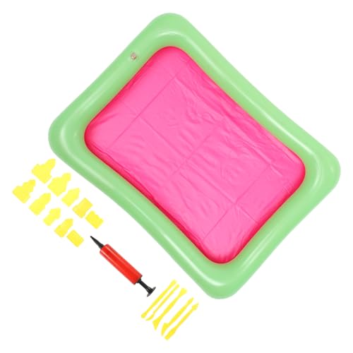 CHICAMPERA 17Stücke Sandspielzeug Teilig Kreative Sandformen für Strandspiele Burgdesign Tools und Aufblasbarem Sandtray Kreativität und Kognitiven CHICAMPERA 17Stücke Sandspielzeug Teilig Kreative Sandformen für Strandspiele Burgdesign Tools und Aufblasbarem Sandtray Kreativität und Kognitiven von CHICAMPERA