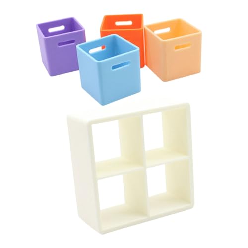CHICAMPERA 1Satz Aufbewahrungsbox für Puppenhaus Kunststoff Mini Boxen mit Regalmodellen für Kreative Spielideen und Praktische Organisation Accessoires CHICAMPERA 1Satz Aufbewahrungsbox für Puppenhaus Kunststoff Mini Boxen mit Regalmodellen für Kreative Spielideen und Praktische Organisation Accessoires von CHICAMPERA