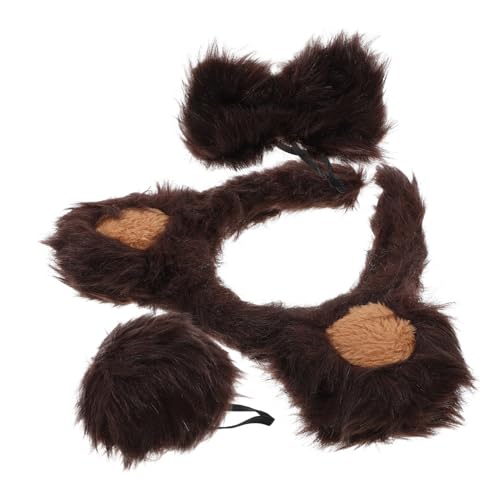 CHICAMPERA 1Satz Bärenohren Stirnband Für Cosplay Niedliches Tierkostümzubehör Mit Dekorativen Fliege Accessoire Für Partys Und Verkleidungen Teiliges Für Unvergessliche CHICAMPERA 1Satz Bärenohren Stirnband Für Cosplay Niedliches Tierkostümzubehör Mit Dekorativen Fliege Accessoire Für Partys Und Verkleidungen Teiliges Für Unvergessliche von CHICAMPERA